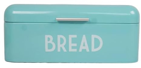 Brödlåda Brödbox Vintage Brödbehållare Brödlåda Behållare För Inredning Brödkärl I Metall För Förvaring Av Torrfoder Brödbehållare(White)