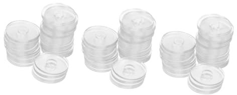 TOPPERFUN 150pièces Rondelles Anti-desserrage Transparentes Vinyle Pour Vis De Joints Étanchéité Pour Poignée De