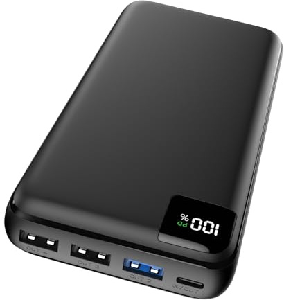 Bilivein Portable Charger Power Bank - 22.5W Fast Charging Battery Bank - 27000mAh Powerbank with USB C - PD QC 4.0 External Battery Pack with 4 Outputs for Phone Tablet