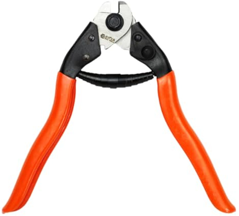 Cortador de Cable, herramientas de corte de cables de alta dureza con mango antideslizante, para cortar y pelar cables de cobre de forma limpia, para cuerda, palanca de freno, cable de reparación