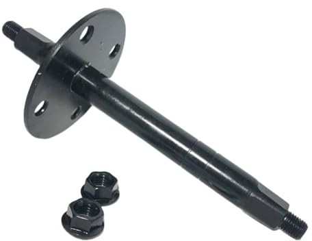 FACAIIO Tianxin-Übung für Fahrrad, Mittelradachse, Pedal, Ersatz-Antriebswelle, Metall, 165 mm, 180 mm, 181 mm Länge, 17 mm, 20 mm Durchmesser, 60 mm, 66 mm Schraubenabstand