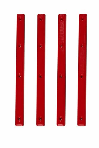 4 Barre à Onglets, Mitre Bar Glissière à Onglets compatible scie sur table Bosch GTS 10XC