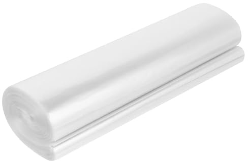 Kichvoe Film Thermorétractable Pvc Transparent 27m X 20cm, Rouleau de Film D’emballage Rétractable, Paquet D'emballage Rétractable pour Protection Alimentaire et Conservation Fraîcheur