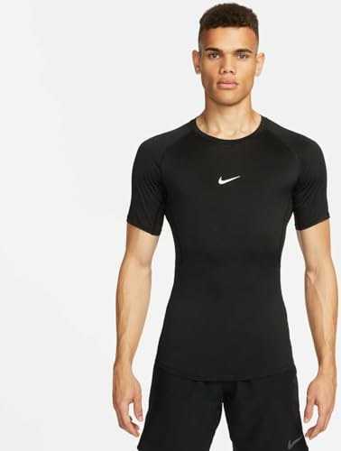 Nike Herren Top T-Shirt, Black/White, XL EU