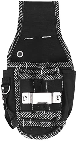 Spacnana Werkzeugtasche, Oxford-Stoff-Hüfttasche, Professionelle Taillen-Arbeitstasche, Gürteltasche, Große Kapazität für Elektriker, Kühlakkus
