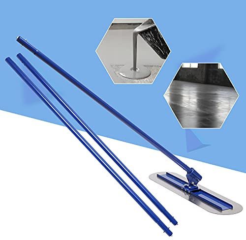 Distribuidor de hormigón, pavimento, paleta de acero inoxidable, pala de hormigón, herramienta de hormigón, herramienta de acero, suelo, llana de suelo, paleta de suelo, paleta de cemento, herramienta