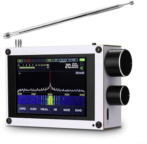 SPORTARC SDR-Empfänger Tragbarer 10D-Empfänger HAM für DSP für Malahit Radio, blinkbar über USB, 50kHz2GHz