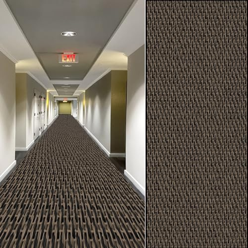 NINGBAI Alfombra Antideslizante para Pasillos 40 x 200 cm Alfombra de Pasillo Larga, Alfombra Antideslizante Alargada, Varios Tamaños de Largura para Cocina, Comedor, Salón, B
