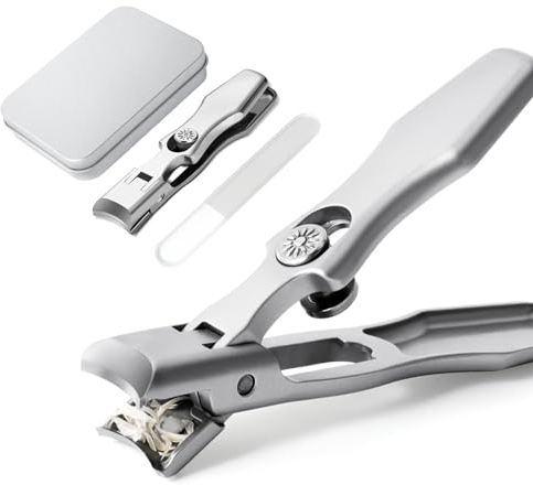 Lux Deutscher Nagelknipser Grip Deutscher Nagelknipser Set,Nail Clipper,Nagelknipser Groß mit Nagelfeile,Nagelschneider,Nagelzwicker,Nagelknipser Für fußnägel werkzeuge & zubehör