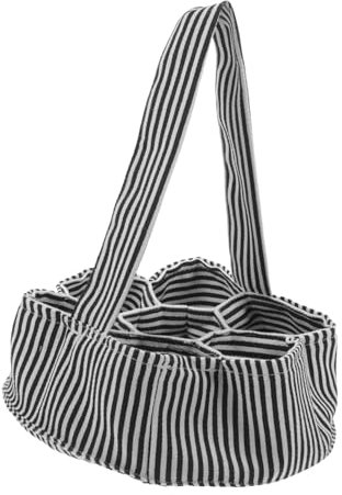 WATIIFUFU Cestino Per La Raccolta Delle Uova in Sacchetto Di Plastica A Righe Design Pratico Per La Fattoria