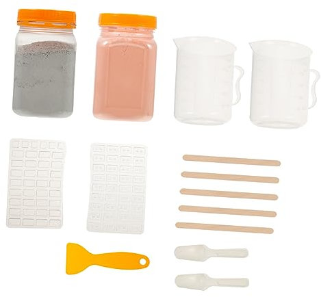 UTHCLO 1juego Herramientas para Hacer Ladrillos Miniatura para Maquetas De Paisajes Mesa De Arena Materiales De Construcción y Accesorios para Modelismo