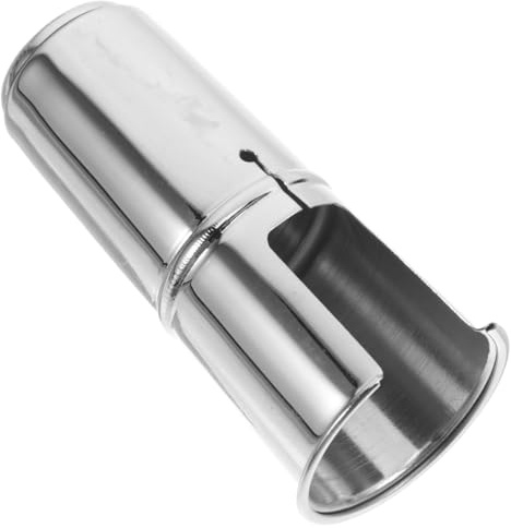 HANABASS Vernickelte Klarinetten Mundstück Kappe Metall Schutzkappe Für Klarinette Und Altsaxophon Metallschutz Für Instrument Ersatzteil Blasinstrument Zubehör 2.87 X 1.29 in