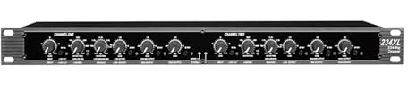 Mesa Mezclas DJ, 234XL Equipos periféricos de sonido profesional Estéreo 2/3 vías, mono 4 vías 234XL Crossover