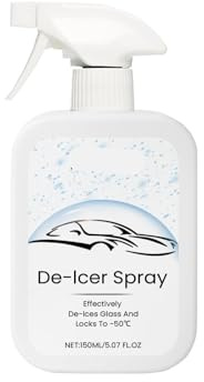 Spray Descongelante For Ventanas De Coche: Derrite El Hielo Rápidamente, Limpiaparabrisas Anticongelante, Previene Grietas Y Mejora La Visibilidad For Cuidado Del Coche(2 piece set)