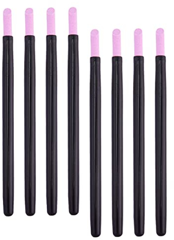 DECORNIJIA 8 pièces Crayon Nail Engraving pour Manucure Pédicure Stylo pour Élimination Cuticules et Polissage Ongles Outil Léger Portable pour Soin Professionnel des Ongles