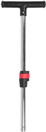 Abaodam Maniglia a T per Passeggino da Esterno con Blocco di Sicurezza Barra di Spinta Ergonomica Antiscivolo da 25 MM Accessorio di Ricambio Leggero Compatibile con Vari Modelli per