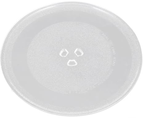 SEWACC Piatto Girevole in Vetro per Microonde 255 CM Sostitutivo Vassoio Rotante Resistente Accessorio per Forni a Microonde Facile da Pulire e Installare