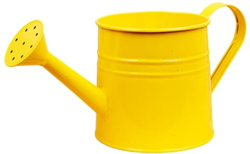 Xoeryoy Annaffiatoio Decorativo, Mini annaffiatoio Vintage per Piante da Interno, attrezzo da Giardino per Giardino, Balcone, Decorazioni per la casa (Giallo)