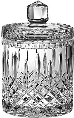 barski Handmade and Handcut Crystal Cookie Jar/Candy Box, 8H, 1 Litre, 34 oz, Made in Europe