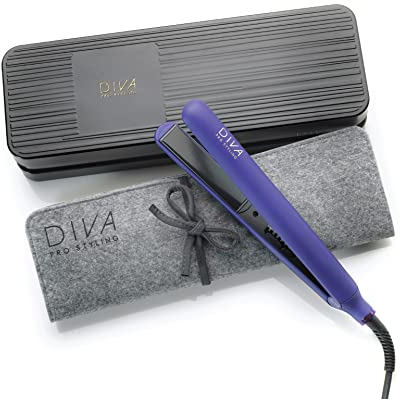 Diva Pro Styling Digital Styler - Haarglätter/Glätteisen - automatische Abschaltfunktion, violet