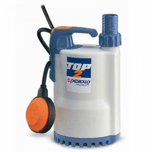 ELETTROPOMPA SOMMERGIBILE DA DRENAGGIO MONOFASE MOD. TOP 1 PER ACQUE CHIARE