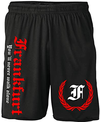 Frankfurt Kranz Shorts | Fussball Sport Ultras Kurze Hose Sporthose