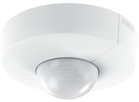 Steinel Bewegungsmelder IS 345-R KNX weiß, PIR Aufputz-Gangsensor, Flursensor mit max. 23 x 6 m Reichweite