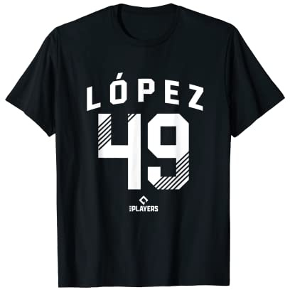 Pablo Lopez 49 Miami Florida MLB Jugador de béisbol Camiseta