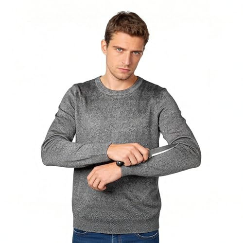 Natudeco Camicia Resistente al Taglio Abbigliamento Antitaglio Pullover Protettivo di Livello 5 Girocollo Camicia di Sicurezza sul Lavoro a Maniche Lunghe per La Produzione Industriale(M)