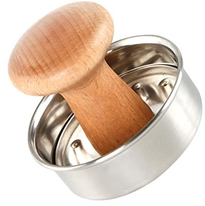 Sosoport Easy Clean Stainless Steel Meatloaf Mold Sandwich Press Mould for Kitchen