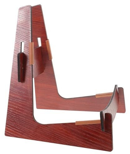 Abaodam Holz Gitarrenständer Stabiler Ständer Für Gitarre Bass Violine Ukulele Förmiger Abnehmbarer Robuster Holzhalter Für Akustische Und Elektrische Instrumente Vielseitig Und