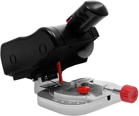 Mini scie radiale à onglet, 6000 tr/min, scie circulaire de table, scie circulaire de table, lame de scie en acier réglable de 0 à 45°, foret 3/8, scie circulaire de table 90 W pour bois, métal