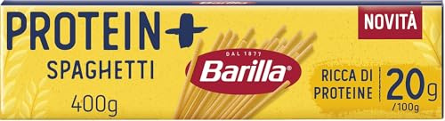Barilla Pasta Spaghetti Protein+, 400 g | Pasta Proteica di Semola di Grano Duro con Proteine di Piselli