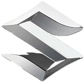 MWJTWO Auto-Plakette für Suzuki Baleno 2022-2023,Kfz Zubehör Medaille 3D Badge Dekoration Rad UV-beständige Aufkleber Grillzentrum Logo Autogrillzentrum Logo,Steering Wheel Emblem-1