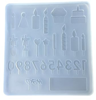 Moule en silicone de qualité alimentaire pour anniversaire, décoration de gâteau, fournitures de fête