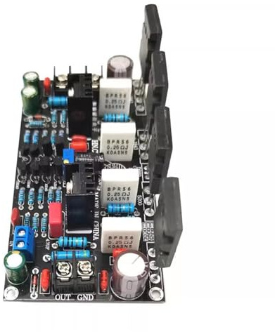 Wsdsgz Power Amplifier Board 1943+5200 Power 200W After Tube Board Amplification For Loudspeaker Upgraded Amplifier Circuit
