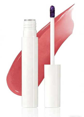 Lip Liner Stain - Peel Off Lip Liner Stain With Rich And Anti-Smudge Formula - Waterproof Long Wear Tattoo Lip Stain - Easy Peel & Reveal Tattoo Lip Liner with Silky Texture(02 warm rose)