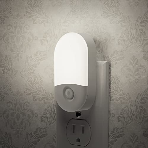 LOHAS Night Lights Plug into Wall [𝟮 𝙋𝙖𝙘𝙠], Auto Dusk to Dawn Sensor