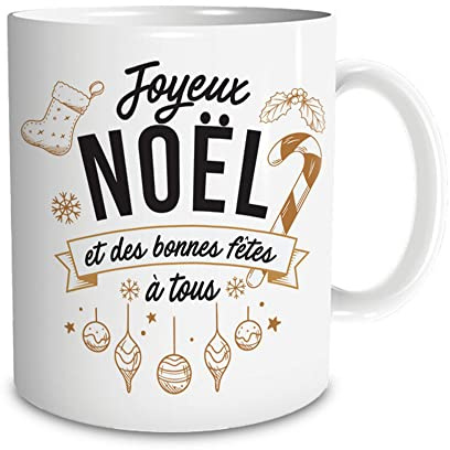 STC Mug joyeux noel bonnes fetes