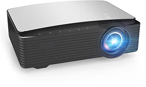 Projector Full HD Native 1080P LED Projector YG620 K25 2K 4K 5G WIFI Android Smartphone Projector 3D Home Video Theater (Color : Basic Version Size : 310 * 251 * 108) (Android Version 310*251*108)