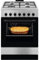 LKK620010X Gas Cooker No. 4 Burners with Electric Oven 60 x 60 cm Stainless Steel Energy Class A