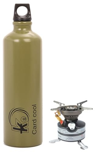Campingbrennstoff Flasche - 750 ml Metall flüssige Brennstoffe