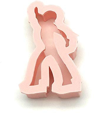 Disco Dancer Cookie Cutter 02 Fondant Cake Decorating (4 inches)