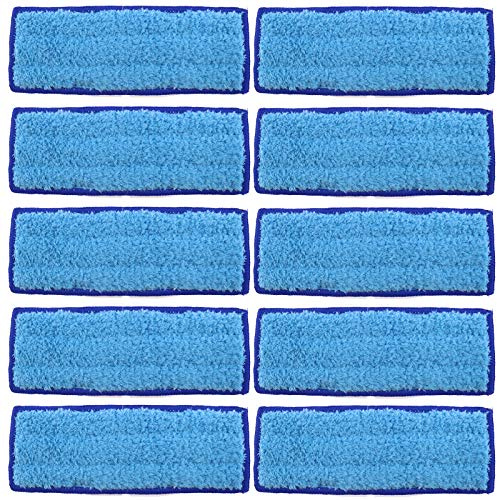 YINETTECH 10x Waschbare Tuch Wischtuch Wischpads Pad Nasswischtücher Ersatz für iRobot Braava Jet 240 HS 1034