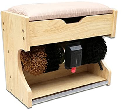 Cireuse à chaussures électrique de type sol public, polisseuse à chaussures à induction automatique, nettoyage de chaussures Bfor Family Hotel Bank Lieux publics polisseuse à chaussures électrique (c