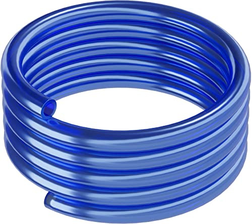 ARKA PVC-Schlauch - 12/16 mm, 5 m, Blau - Robuster und Flexibler Schlauch, universell einsetzbar für Aquarium, Teich, Haushalt und Werkstatt, erleichtert Wasser- und Lufttransport
