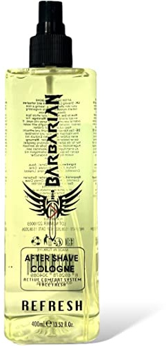 REFRESH Aftershave Cologne für Herren | Barbarian Refreshing Barbers Spray | Herren Aftershave Duft | Haarparfüm | Eau de Barber Cologne