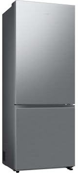 Samsung RB53DG706AS9EF Kühl-Gefrierkombination, 203 cm, 538 l, Extra breit (75 cm), Kühlschrank mit Gefrierfach, Wifi & AI Energy Mode, Twin Cooling+, Twist Ice Maker, Edelstahl Look