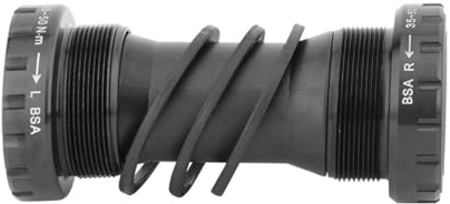 HOUSON Fahrrad-Tretlager, Fahrrad Innenlager 68-73mm Tretlager-Außengewinde BC1.37-24T integrierte Mittelachse für Mountainbike MTB