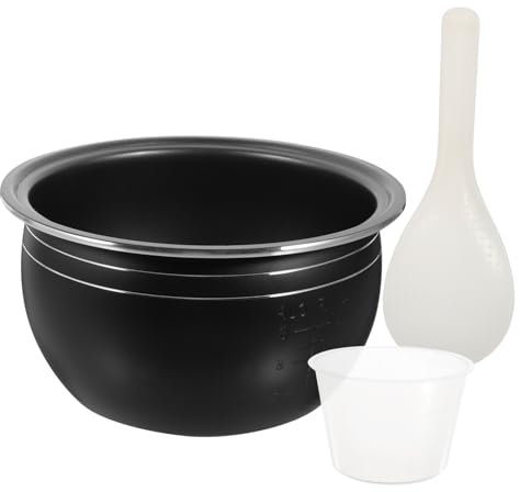 jojofuny Olla Arrocera Eléctrica Interior Antiadherente De Aluminio para Cocina